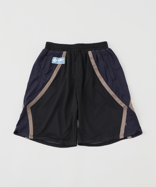WHIMSY BASKET MESH SHORTS ハーフパンツ Whimsy］Basket Mesh Short (Navy)‐ LION SHARE（ライオン