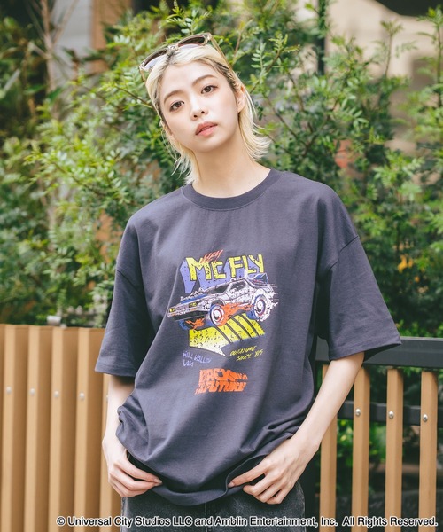 ユニ　Tシャツ UNIT（NIXON） tシャツ 「ユニバーサル・ピクチャーズ」「BACK TO THE