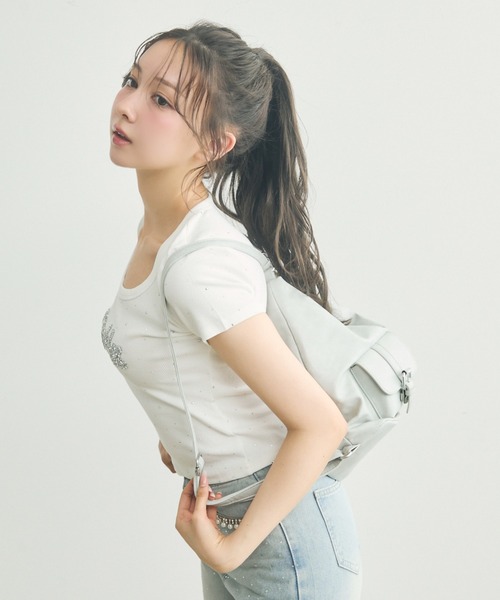 tyty 直接受渡し TITTY＆CO. ショルダーバッグ バッグ シンプルモダンショルダー