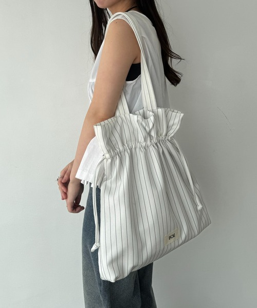 EFOLE（エフォル） トートバッグ 「ZOZO限定」Stripe logo tote bag