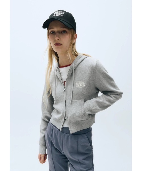 MARITIE FRANCOIS GIRBAUD フーディ グレー Marithe + Francois Girbaud マリテフランソワジルボー