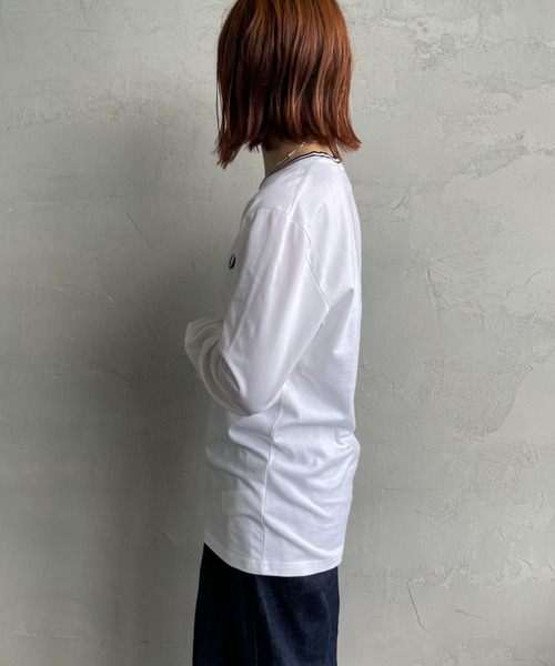 tシャツ 「FRED PERRY/フレッドペリー」 ツインティップライン ロングスリーブTシャツ M9602 レディース メンズ | FRED PERRY | 20