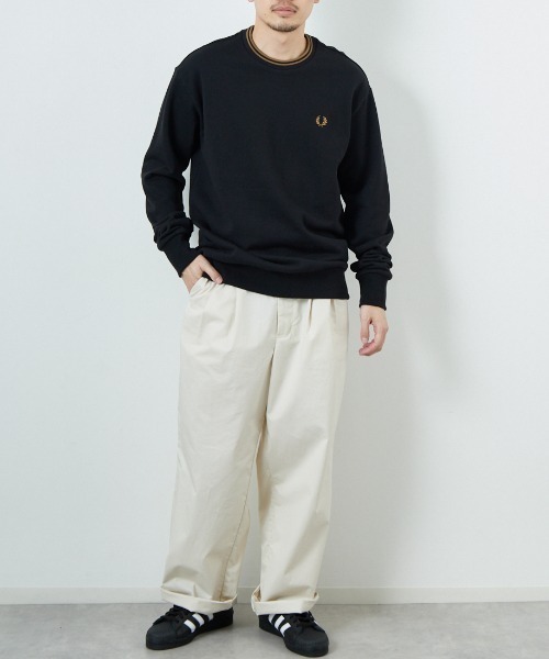 tシャツ 「FRED PERRY/フレッドペリー」 ツインティップライン ロングスリーブTシャツ M9602 レディース メンズ | FRED PERRY | 11