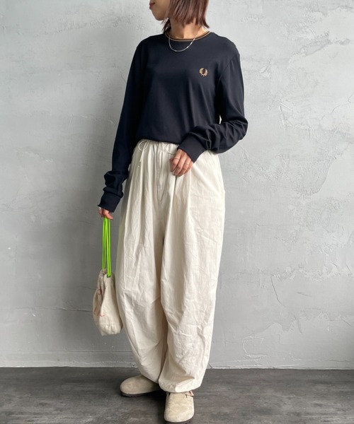 tシャツ 「FRED PERRY/フレッドペリー」 ツインティップライン ロングスリーブTシャツ M9602 レディース メンズ | FRED PERRY | 09