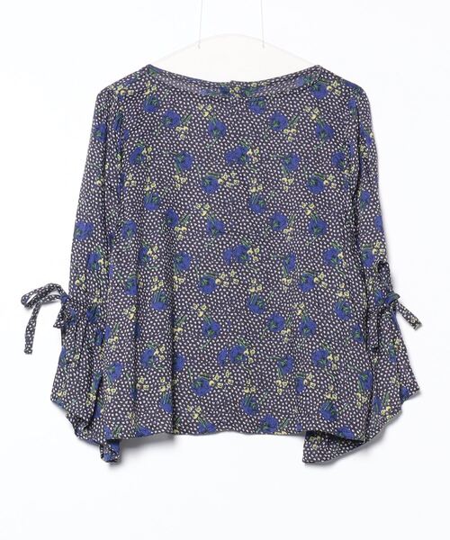 「BEAUTY&YOUTH UNITED ARROWS」 長袖ブラウス - ネイビー レディース