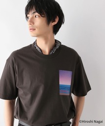 GLOBAL WORK（グローバルワーク） tシャツ 永井博コラボ/Tシャツ/半袖