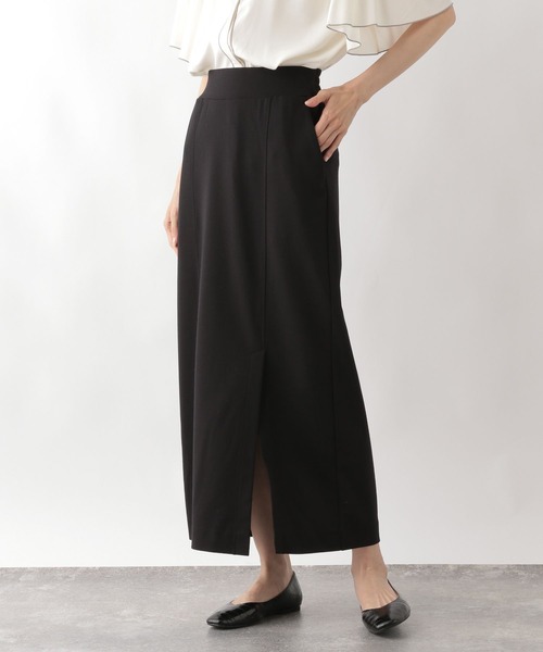 「GLOBAL WORK」 ロングスカート MEDIUM グレイッシュベージュ レディース_画像8