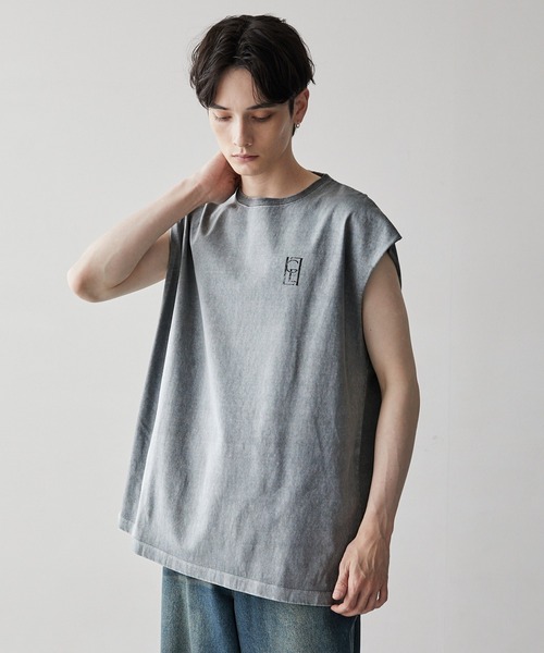 「CLEL」 半袖Tシャツ X-SMALL グレー メンズ