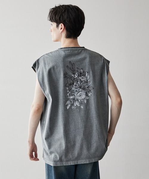 「CLEL」 半袖Tシャツ X-SMALL グレー メンズ