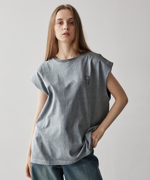 「CLEL」 半袖Tシャツ X-SMALL グレー メンズ