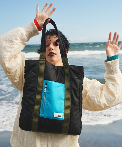 OMMO バッグ OMMO（オーエムエムオー） トートバッグ PADDED NYLON TOTE BAG