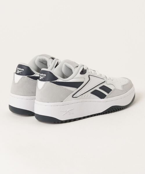 [Reebok] low cut спортивные туфли 24.5cm белый × серый мужской 