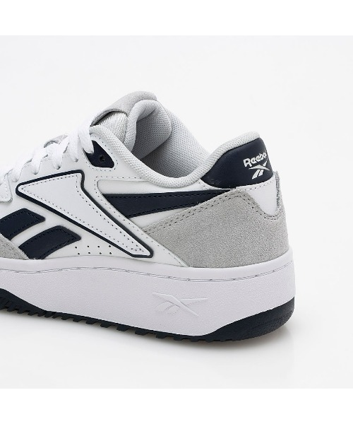 [Reebok] low cut спортивные туфли 24.5cm белый × серый мужской 