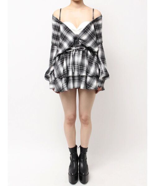 GYDA（ジェイダ） ワンピース 3WAYチェックワンピース : ZOZOTOWN