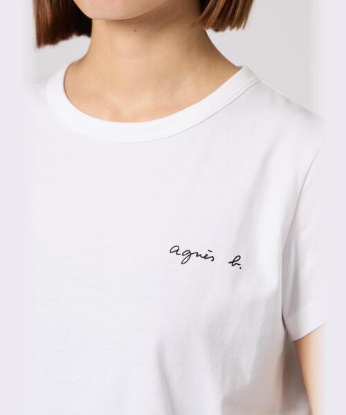 「agnes b.」 半袖Tシャツ 3 ホワイト レディース