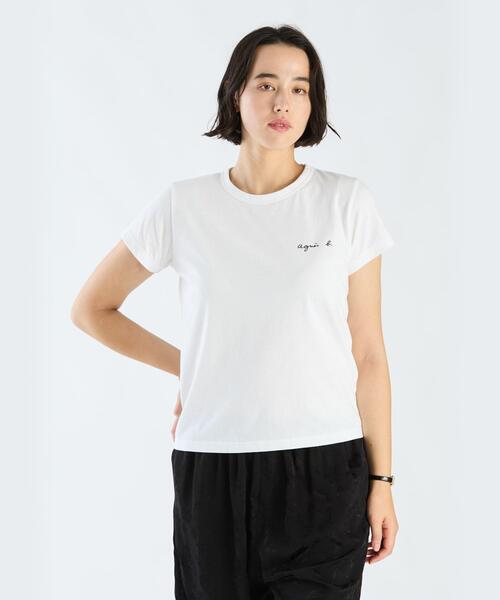 「agnes b.」 半袖Tシャツ 3 ホワイト レディース