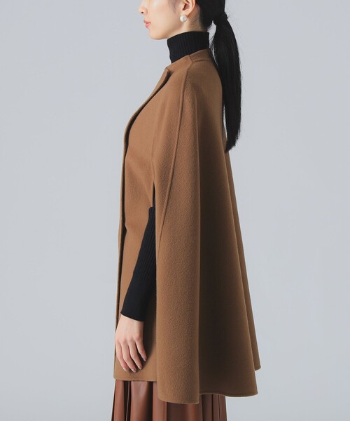 EFFE BEAMS エッフェビームス アンゴラ ウール ダブル ロングコート