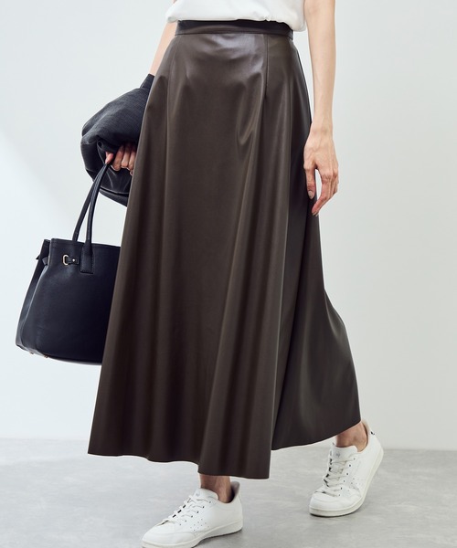 ROPE' PICNIC（ロペ ピクニック） スカート シンセティックレザー