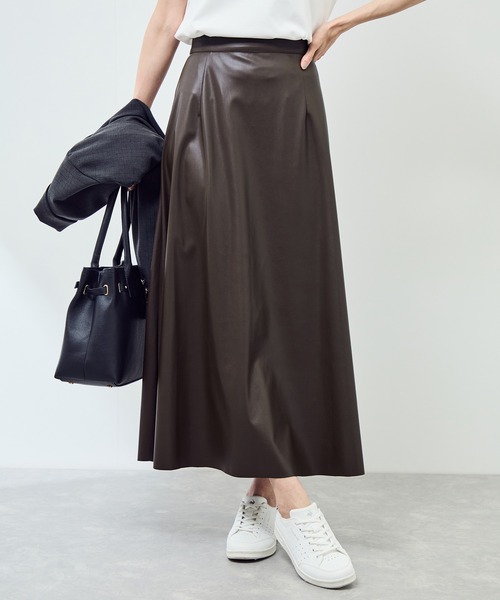 ROPE' PICNIC（ロペ ピクニック） スカート シンセティックレザー