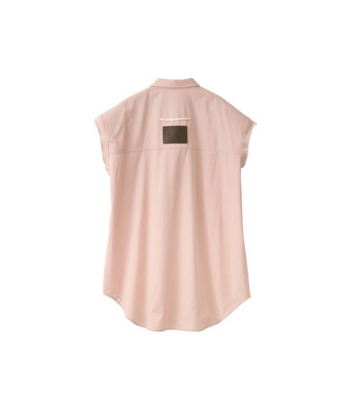 Knuth Marf（クヌースマーフ） ブラウス シャツ stripe label nosleeve
