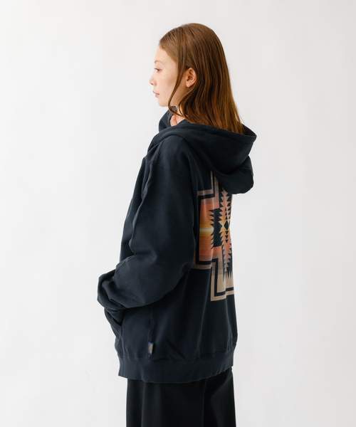 neighborhood×Pendleton パーカー L 黒 ペンドルトン（PENDLETON）（メンズ）パーカー スウェット