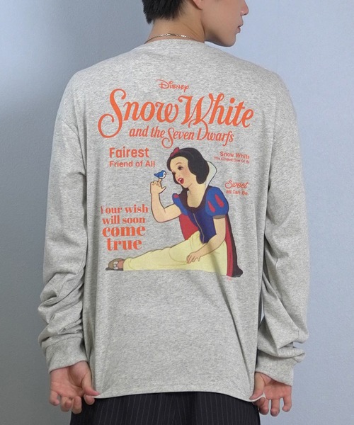 tシャツ 「ムラサキスポーツ限定」DEAR LAUREL/ディアローレル × Disney ディズニー × JM コラボ 長袖 Tシャツ ロンT バッ | ムラサキスポーツ | 02