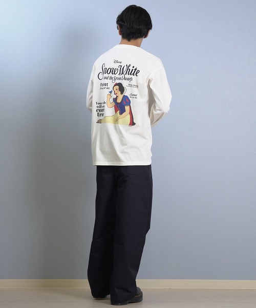 tシャツ 「ムラサキスポーツ限定」DEAR LAUREL/ディアローレル × Disney ディズニー × JM コラボ 長袖 Tシャツ ロンT バッ | ムラサキスポーツ | 07
