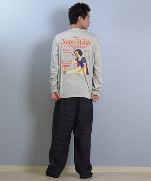 tシャツ 「ムラサキスポーツ限定」DEAR LAUREL/ディアローレル × Disney ディズニー × JM コラボ 長袖 Tシャツ ロンT バッ | ムラサキスポーツ | 13