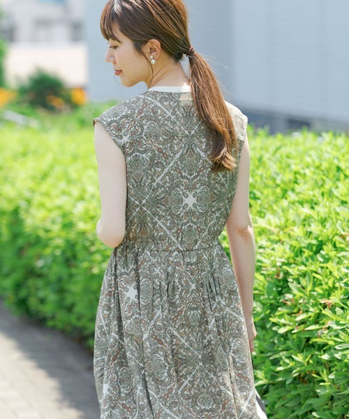 URBAN RESEARCH Sonny Label ノースリーブワンピース FREE ブラウン