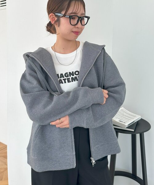 Discoat（ディスコート） パーカー 「ユニセックス」ボンディングW