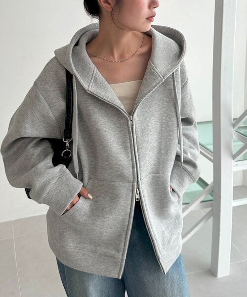 Discoat（ディスコート） パーカー 「ユニセックス」ボンディングW