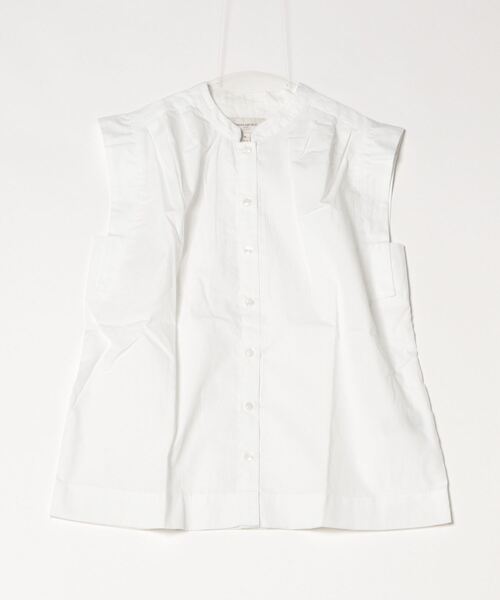 「BANANA REPUBLIC FACTORY STORE」 ノースリーブブラウス X-SMALL ネイビー レディース_画像3