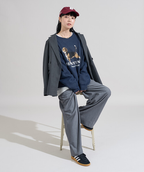 ニット セーター DOG ジャガードニット/ドッグ ジャガードニット レディース | FREAK'S STORE | 15