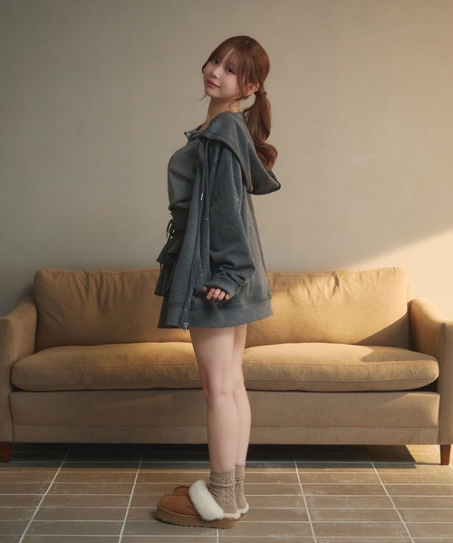 TITTY＆CO.（ティティーアンドコー） セットアップ ラメスウェット