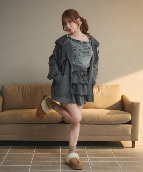 TITTY＆CO.（ティティーアンドコー） セットアップ ラメスウェット