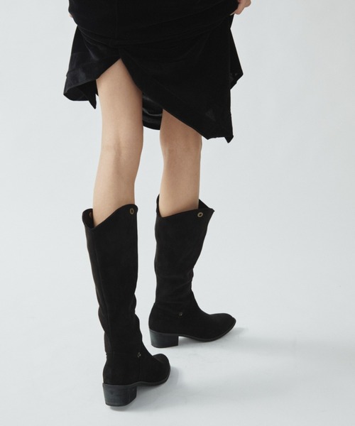 Aunt Marie's（アントマリーズ） ブーツ フェイクスウェード2WAYロング