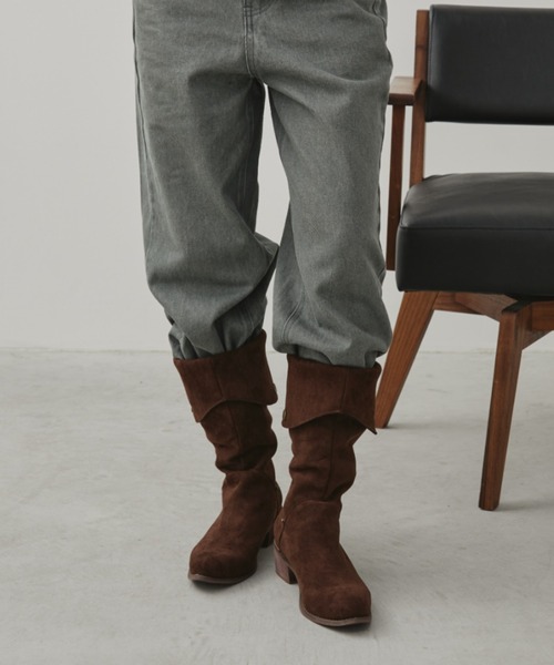 Aunt Marie's（アントマリーズ） ブーツ フェイクスウェード2WAYロング