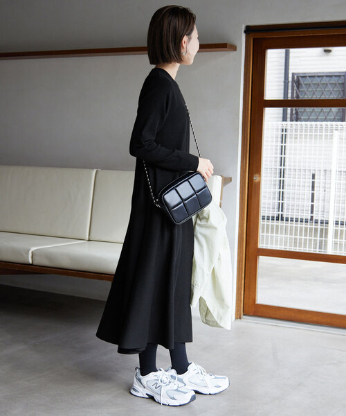 「SLOBE IENA」 ニットワンピース - ベージュ レディース_画像5