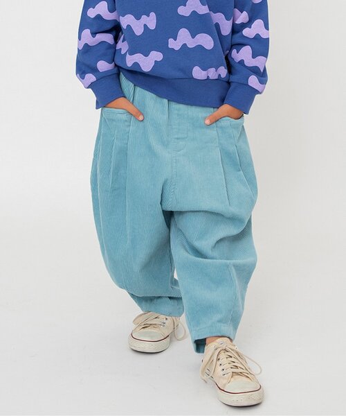 BREEZE（ブリーズ） パンツ バルーンタックコーデュロイパンツ_