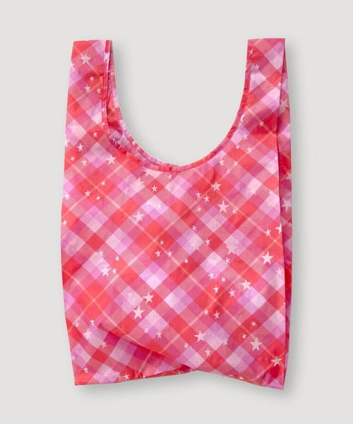 BAGGU（バグゥ） エコバッグ STANDARD BAGGU 606.ピンクスターチェック