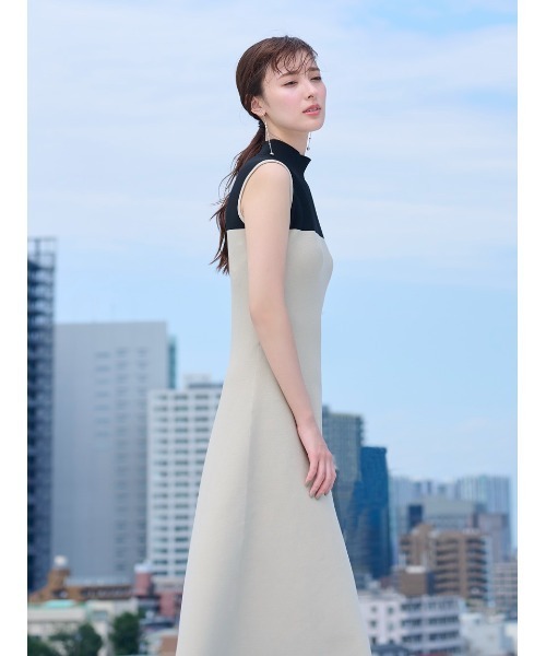 FRAY I.D（フレイ・アイディー） ノースリーブワンピース FREE レッド