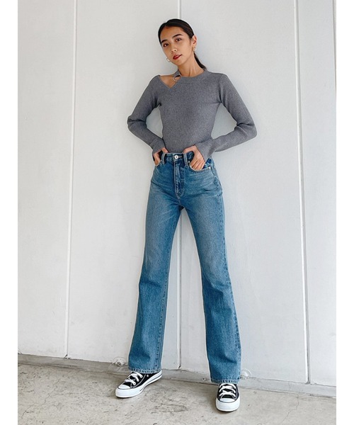 「Vicente」 長袖ニット FREE ブラック レディース_画像5