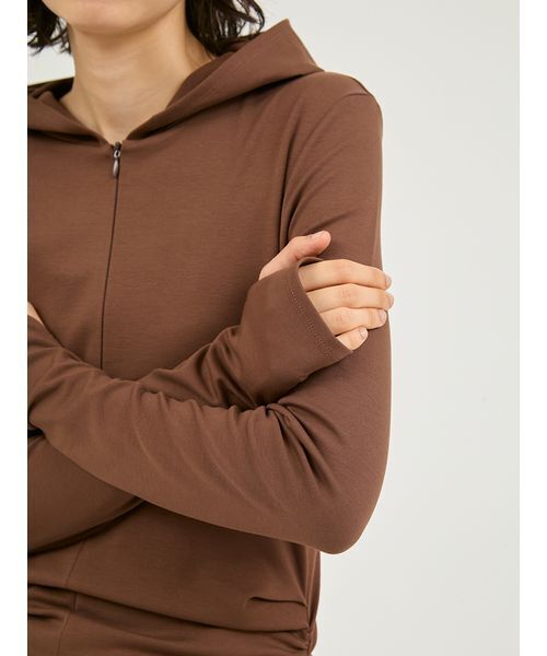 emmi ワンピース カットソーフーディーワンピース : ZOZOTOWN Yahoo!店