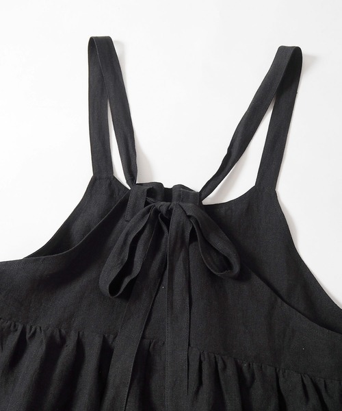 「Crisp」 サロペットスカート FREE カーキ レディース_画像7