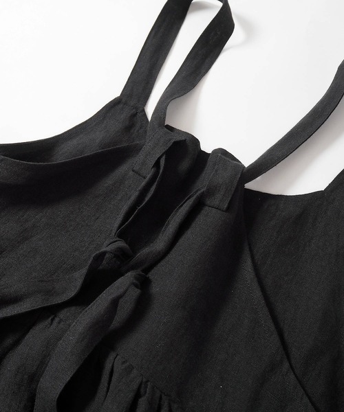 「Crisp」 サロペットスカート FREE カーキ レディース_画像8