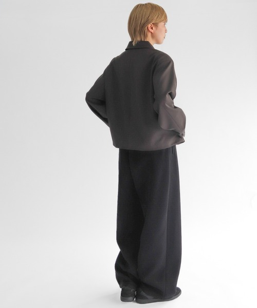 lit コート アウター Soutien Collar Short Jacket レディース