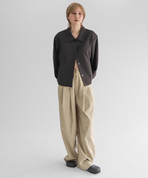 lit コート アウター Soutien Collar Short Jacket レディース