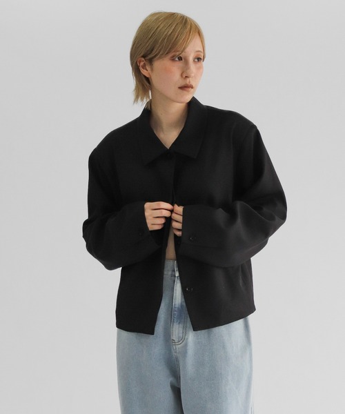 lit コート アウター Soutien Collar Short Jacket レディース