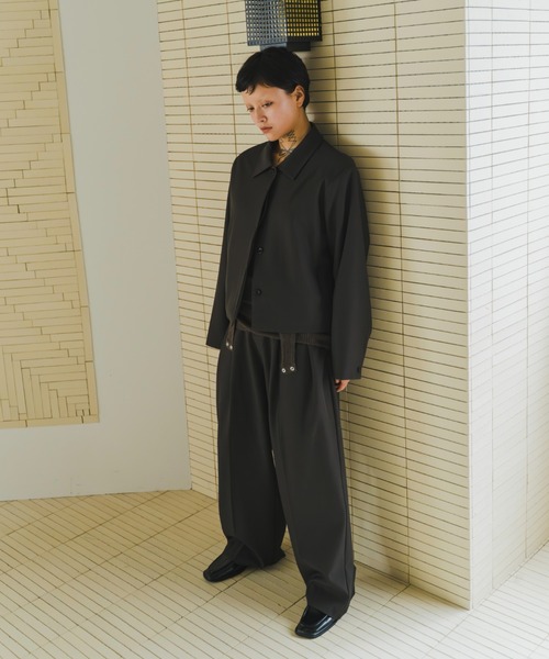 lit コート アウター Soutien Collar Short Jacket レディース