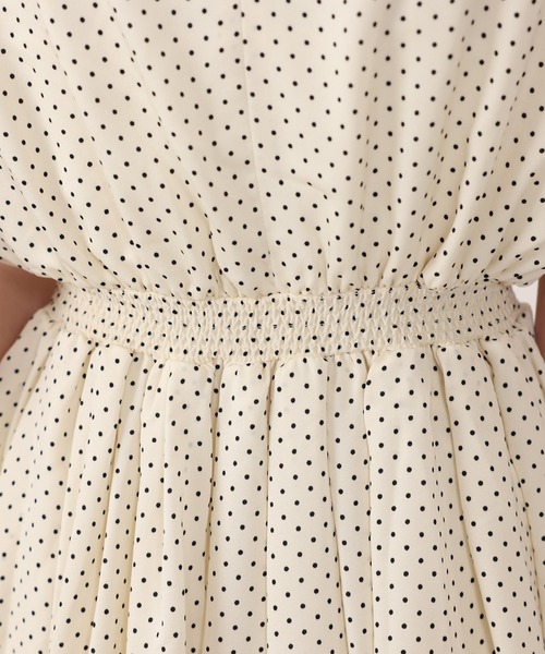 「ASTORIA ODIER」 半袖ワンピース MEDIUM スモークピンク レディース_画像7